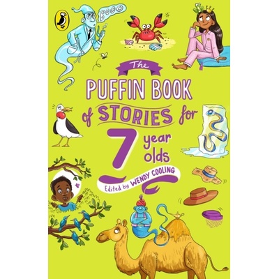 The Puffin Book of Stories for Seven-year-olds - Wendy Cooling, Steve Cox ilustrácie