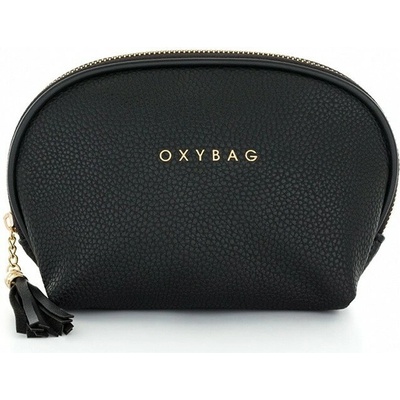Oxylady dámska kozmetická taška Leather Black Plus