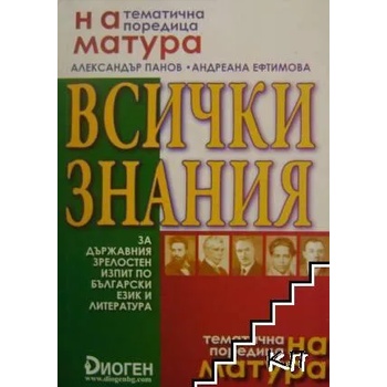 Всички знания за Държавния зрелостен изпит по български език и литература