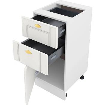 ИРИМ Долен кухненски шкаф Сити БФ-Бяло мат-09-73 ляв 40 см