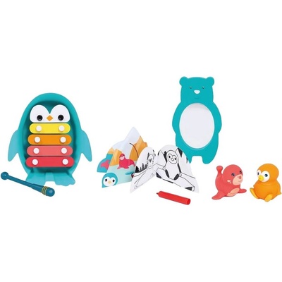 Ludi Комплект играчки за баня Ludi - Арктика, 5 броя (40077)