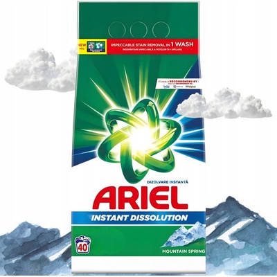 Ariel Mountain Spring prášek na praní 40 PD