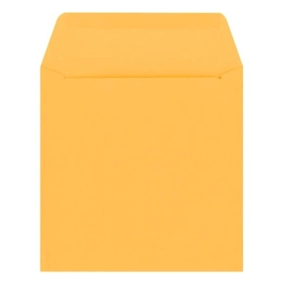 Dopisní obálka zlatě žlutá 155x155mm*