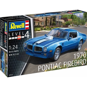Revell 1970 Pontiac Firebird plastic ModelKit 07672 1:25