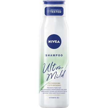 Nivea Ultra Mild Osviežujúci extra jemný šampón 300 ml