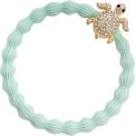By Eloise London Gold Diamanté Turtle цвят Mint