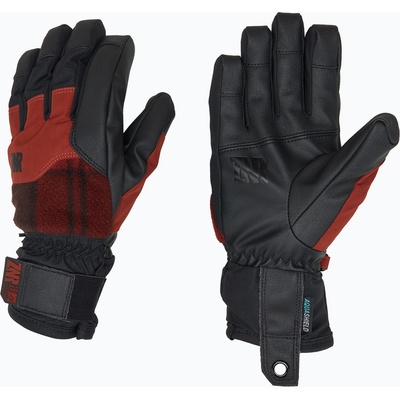 ZIENER Мъжки скиорски ръкавици ZIENER Gonno Aquashield woody brown