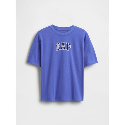 GAP dětské tričko s logem modrá