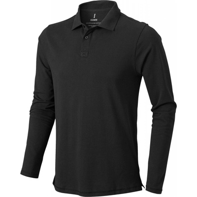 Elevate Oakville Long Sleeve Polo anthracit