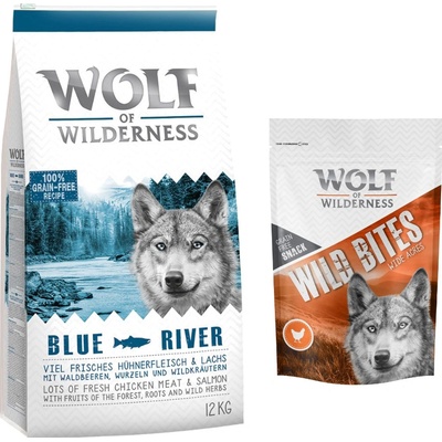 Wolf of Wilderness Adult Blue River losos bez obilovin 12 kg