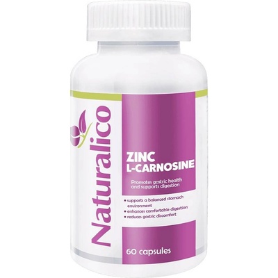 Naturalico Zinc L-Carnosine, 60 капсули, Naturalico