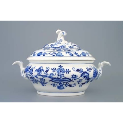 Český porcelán Dubí Mísa zeleninová oválná 70079 Cibulák 1,5 l