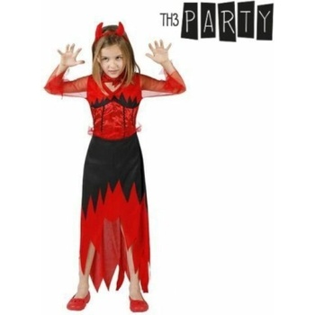 Th3 Party Маскировъчен костюм за деца Th3 Party Многоцветен Демон (3 Части) (S1109098)