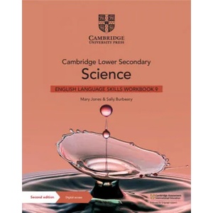 Cambridge Lower Secondary Science English Language Skills Workbook 9 with Digital Access (1 Year) | Mary Jones, Sally Burbeary (ISBN: 9781108799065)