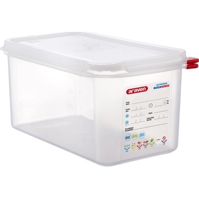 ARAVEN Gastronádoba GN 1/3 150 mm z polypropylénu s vekom | ARAVEN, 3031