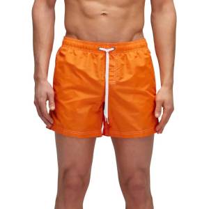 Sundek Бански гащета Sundek Iconic taffeta swimming shorts - Orange (Sun Orange)