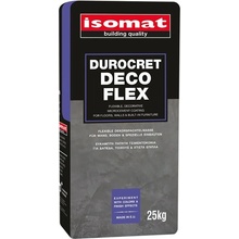 ISOMAT DUROCRET–DECO FLEX mikrocementová stierka dekoratívna flexibilná biela, 25 kg