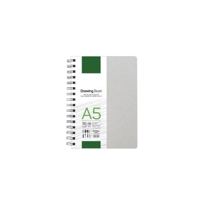 Drasca Скечбук със спирала А5 190г 50л