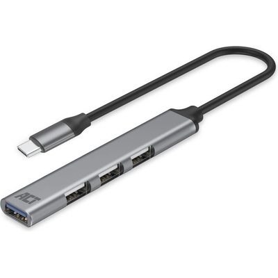 ACT ac6425 4-портов usb2.0 hub Сив (ac6425)