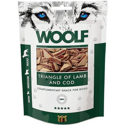 WOOLF Lamb and Cod Triangle 100 g