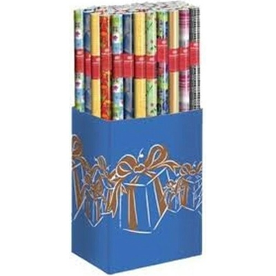 SADOCH Kraft Dark darčekový baliaci papier v rolke 2x0,7m, rôzne motívy