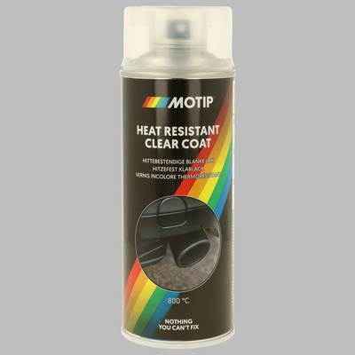 MOTIP Žáruvzdorný bezbarvá lak 800°C 400ml