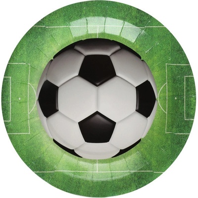 Godan Papierové taniere futbal 23 cm bal. ECO