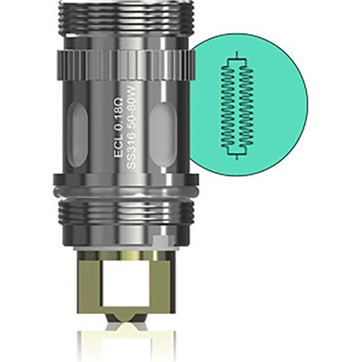 iSmoka Eleaf ECL SS316 hlava 0,18ohm