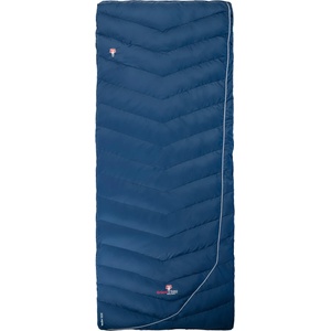 Grüezi bag Пухен спален чувал Grüezi Bag Downwool Two In One Comfort 2.0 Down sleeping bag - Zip: Left - Night Blue - размер bis 185 cm Körpergröße (513-1986-0111) Спален чувал