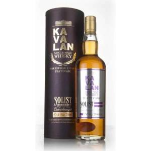 Kavalan Peated Cask - малцово тайванско уиски 700ml