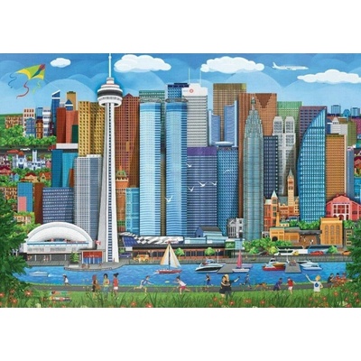EUROGRAPHICS Piknik v Torontu 1000 dielov