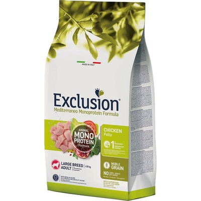 Exclusion Mediterraneo Adult Large Chicken 12 kg