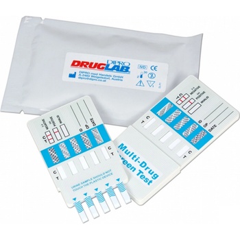 Dipro Druglab drogový test Multi 4/1 10 ks
