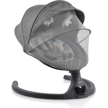 Image 1 of Cangaroo Електрическа люлка iSwing тъмносив (3800146248109)