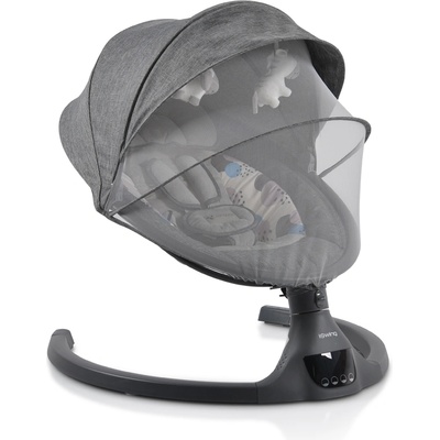 Cangaroo Електрическа люлка iSwing тъмносив (3800146248109)