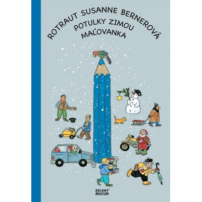Potulky zimou maľovanka