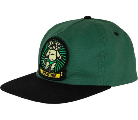 CREATURE Sideshow Snapback Unstructured Green 159871