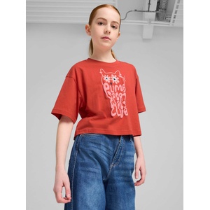 PUMA Тениска Graphics Short Length Tee II G (62989115)