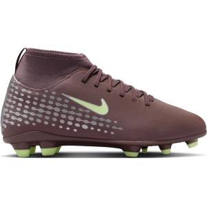 Nike Юношески футболни бутонки Nike Mercurial Superfly 10 Junior Firm Ground Football Boots - Plum/Silver