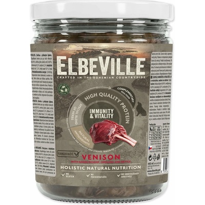 Elbeville Dog Imunity & Vitality zvěřina s přidaným šípkem dobromyslem a kopřivou 440 ml – Hledejceny.cz