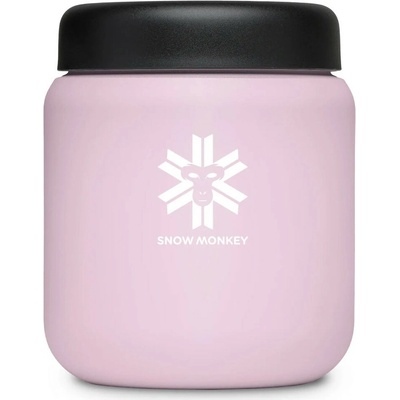 Snow Monkey termoska na jídlo Foodie Maxi 700 ml světle růžová