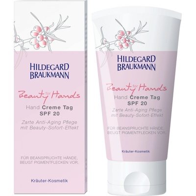 Hildegard Braukmann Beauty for Hands Hand Creme Tag SPF20 péče proti stárnutí pro namáhané a citlivé ruce 75 ml – Hledejceny.cz