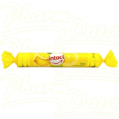 Intact hroznový cukr s vitamínem C citrón 40 g