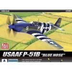 Academy Комплект модел самолет 12303 - USAF P-51 B "70th НОРМАНДСКО НАШЕСТВИЕ (1: 48) (36-12303)