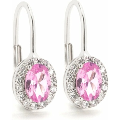 Rafity stříbrné s turmalínem a zirkony E0037KL-11