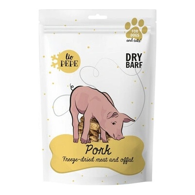 PAKA ZWIERZAKA PEPE Freeze Dried Lyofilizované vepřové maso z panenky XL 180 g