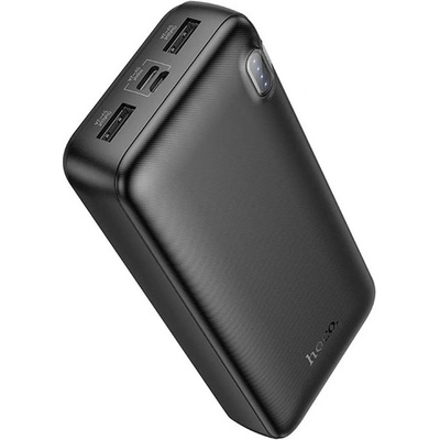 hoco. Аварийно зарядно устройство HOCO J128A, 2 USB гнезда, 20000mAh, LED индикатор, ЧЕРНО J128A_B (J128A_B)