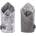 Пелена Llamas Grey 75X75