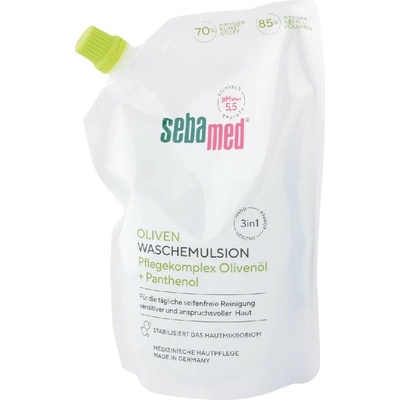 Sebamed Náhradná náplň pre umývaciu emulziu s olivovým olejom 400 ml