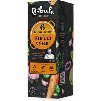 Cibule Bistro Vývar kuřecí 1 l – Zboží Dáma
